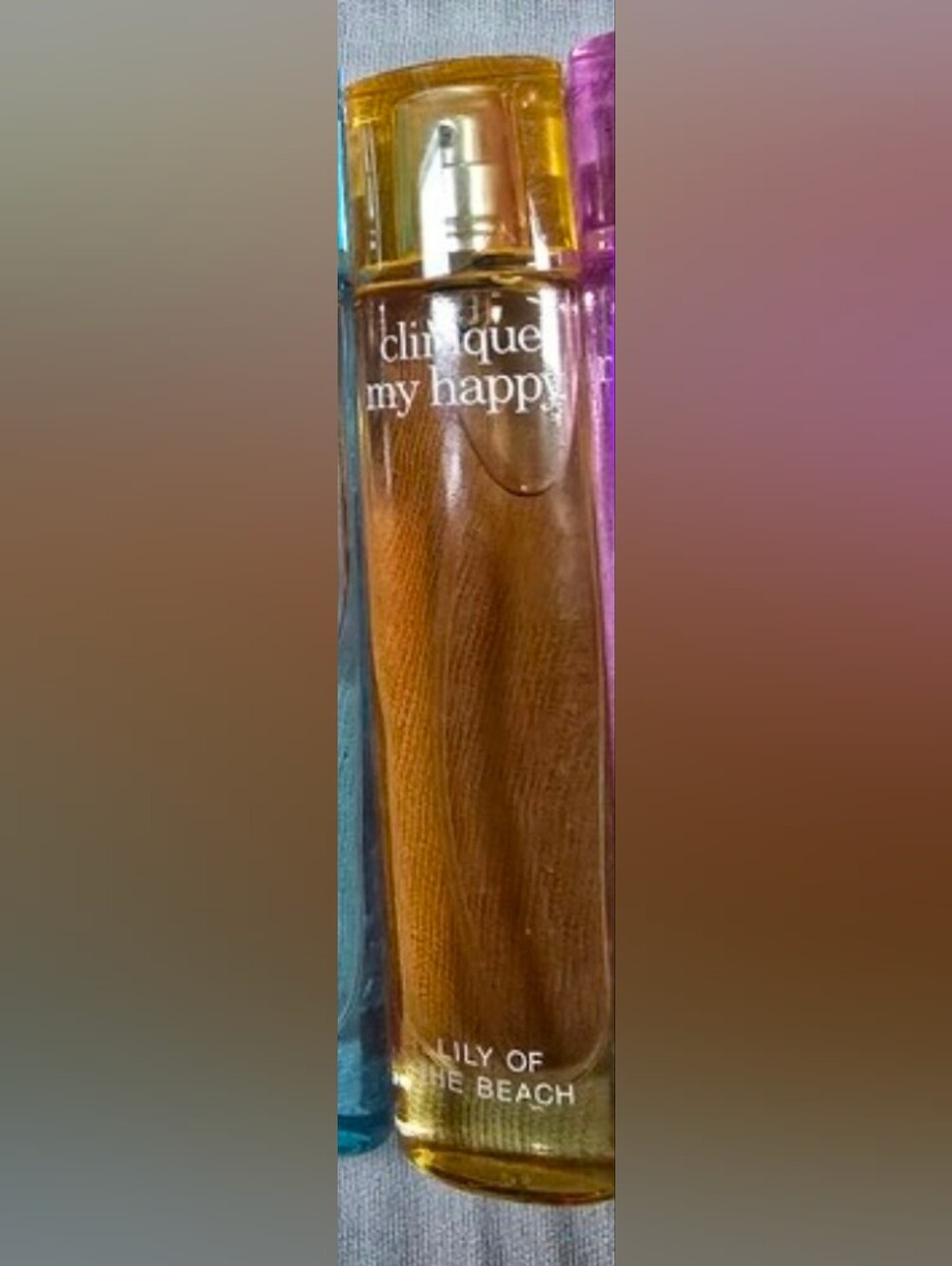 EUC Clinique My Happy Fragrance Lily of the Beach 0.5 Oz/15 ML